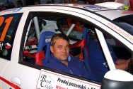 Rallye Český Krumlov: Představení posádek na nádvoří pivovaru Eggenberg - František Poláček